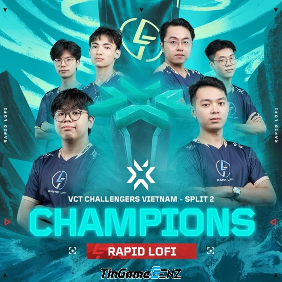 Rapid Lofi vô địch 2024 VCT Challengers Vietnam Split 2 sau khi đánh bại Fancy United