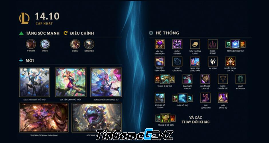 Riot cập nhật 