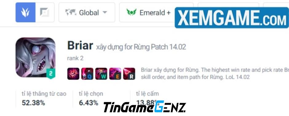 Riot cập nhật Briar 7 lần để cân bằng LMHT, game thủ bất ngờ