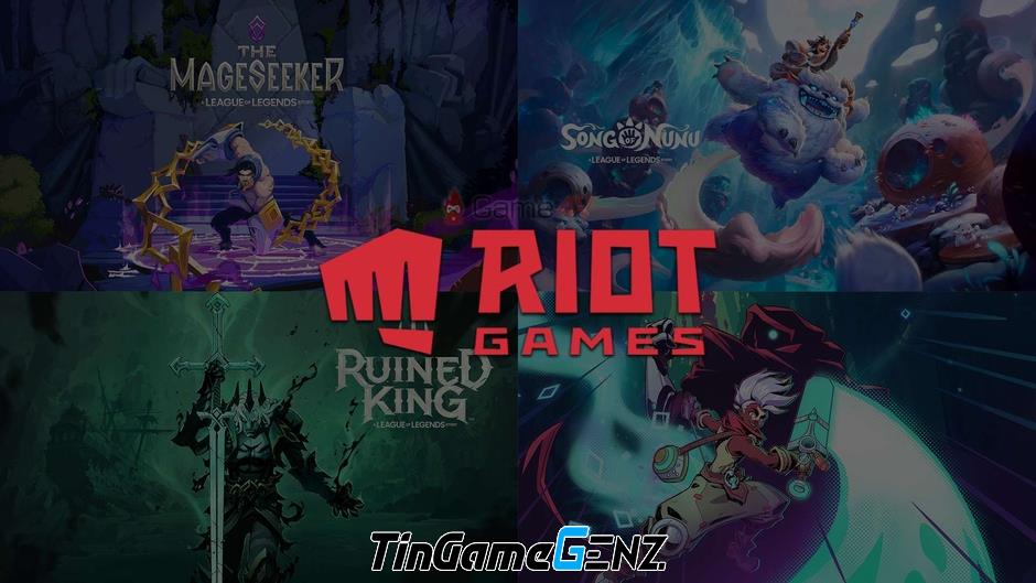 Riot Games đối mặt khó khăn, sa thải 11% nhân viên và giải tán công ty game Riot Forge.