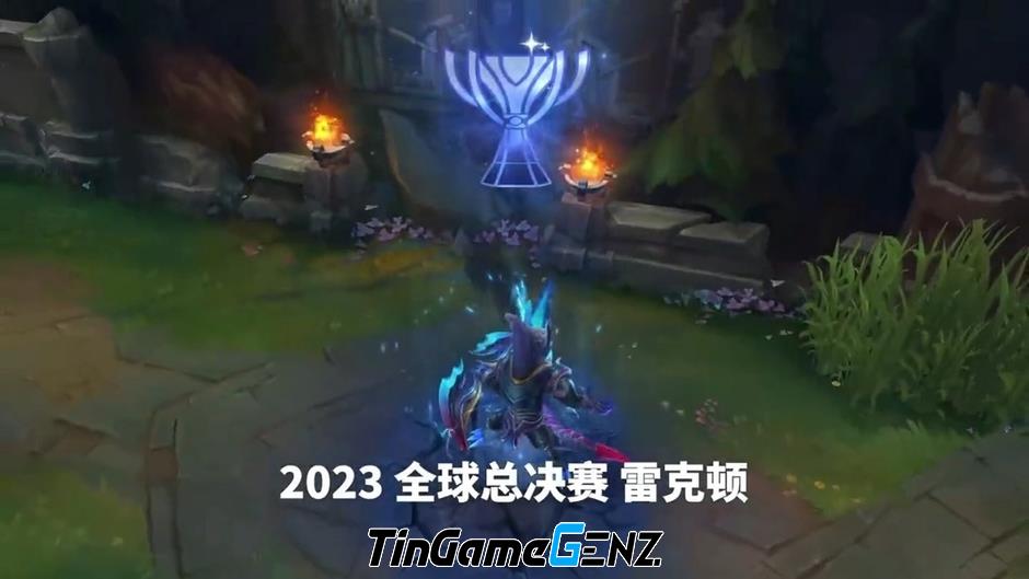 Riot giới thiệu Renekton và món đồ lưu niệm độc quyền để kích thích CKTG 2023.