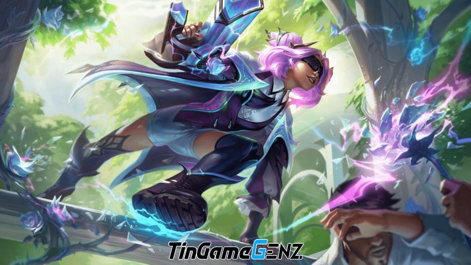 Riot thử nghiệm tăng sức mạnh cho Zeri trong mùa giải ngoại ô.