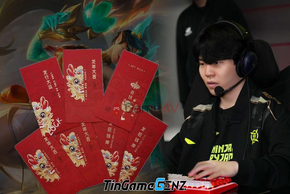 Rookie và NIP phát lì xì cho fan sau chiến thắng ở LPL