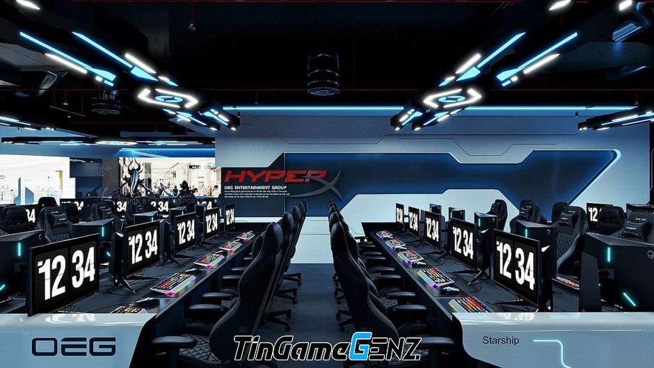 Sân khấu Esports đỉnh cao Việt Nam tổ chức chung kết NSOC 2023