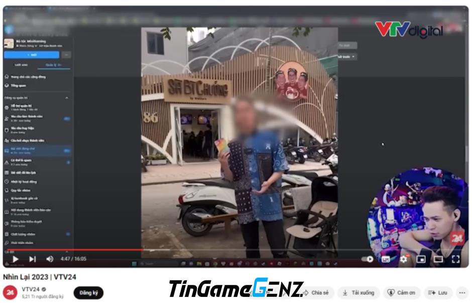 Streamer Độ Mixi trở lại trên sóng VTV, gây ngạc nhiên cho mọi người.