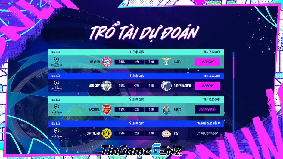 Sự kiện Cuồng Nhiệt Champions League trên FC Online: Những điều thú vị bạn cần biết