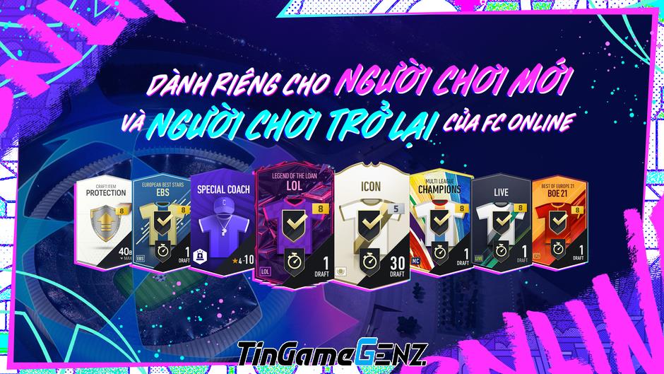 Sự kiện Cuồng Nhiệt Champions League trên FC Online: Những điều thú vị bạn cần biết