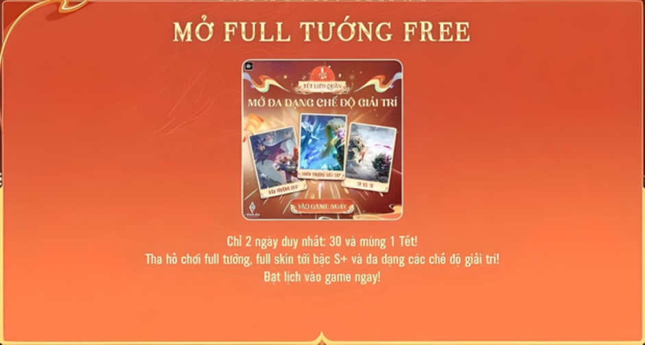 Sự kiện miễn phí 