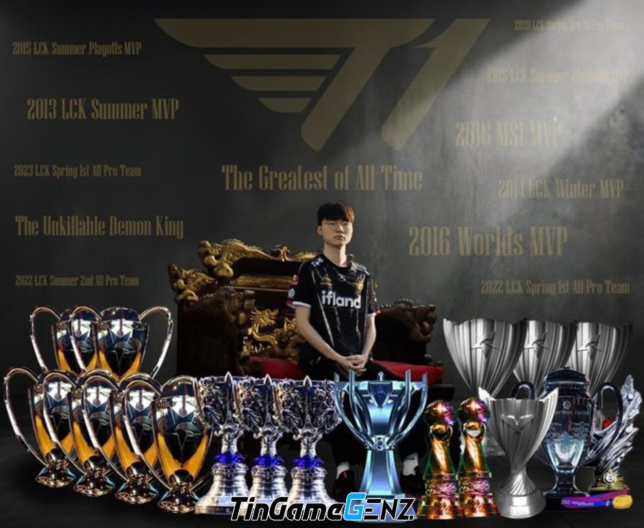 Sự tranh cãi liên quan đến giải thưởng Faker thuộc Esports Awards 2023