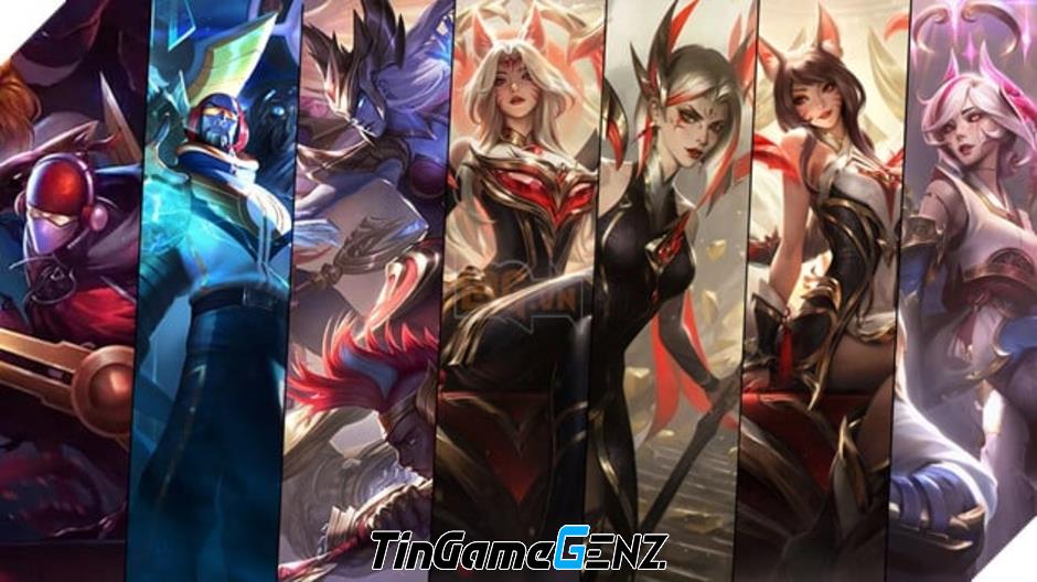 T1 Faker Hiện Có Nhiều Trang Phục LMHT Hơn 25% Số Tướng Trong Game