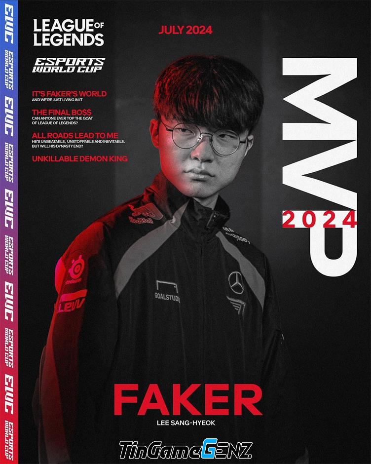 T1 vô địch Esports World Cup LMHT, Faker đạt MVP với Yasuo