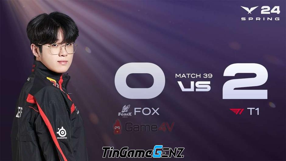 T1 vượt qua FOX để dẫn đầu LCK Mùa Xuân 2024