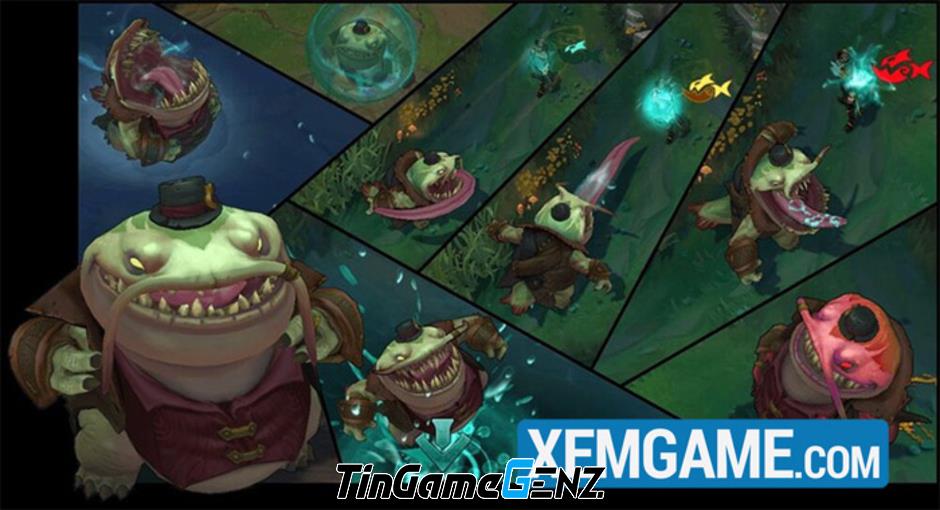 Tahm Kench: Một thế lực đáng gờm trong LMHT phiên bản 13.21 không chỉ K’Sante.