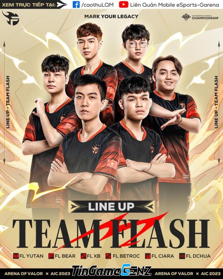 Team Flash: Khó khăn ở AIC 2023 vòng WildCard - Liệu có thành công?