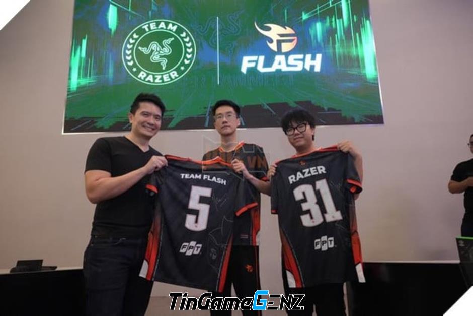 Team Flash và Razer hợp tác, gia nhập cùng hàng ngũ các đội Esports hàng đầu