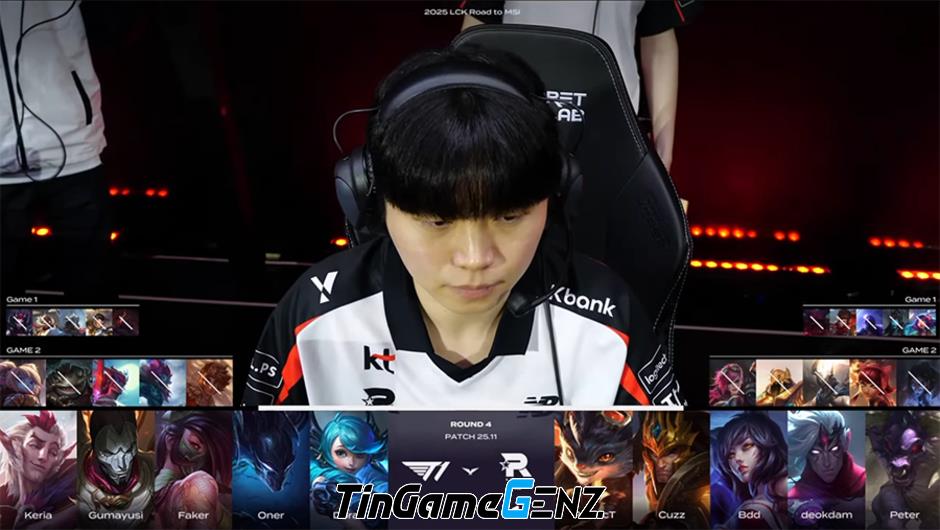 Tổng hợp kết quả T1 vs KT ngày 14/6: Vòng 3 nhánh thua LCK 2025 chuẩn bị cho MSI Tổng hợp kết quả T1 vs KT ngày 14/6: Vòng 3 nhánh thua LCK 2025 chuẩn bị cho MSI