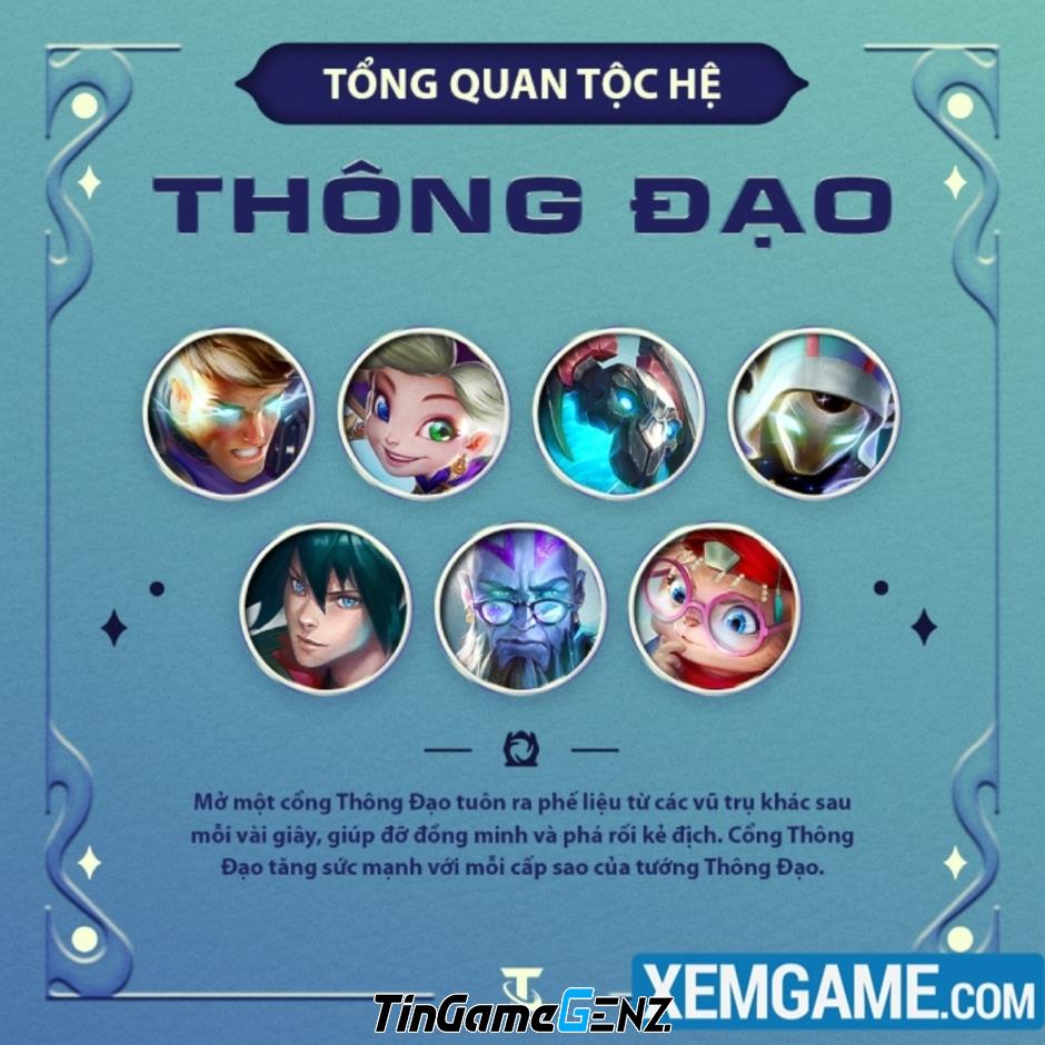 Tổng quan Tộc Thông Đạo và sức mạnh bí ẩn trong ĐTCL Mùa 12