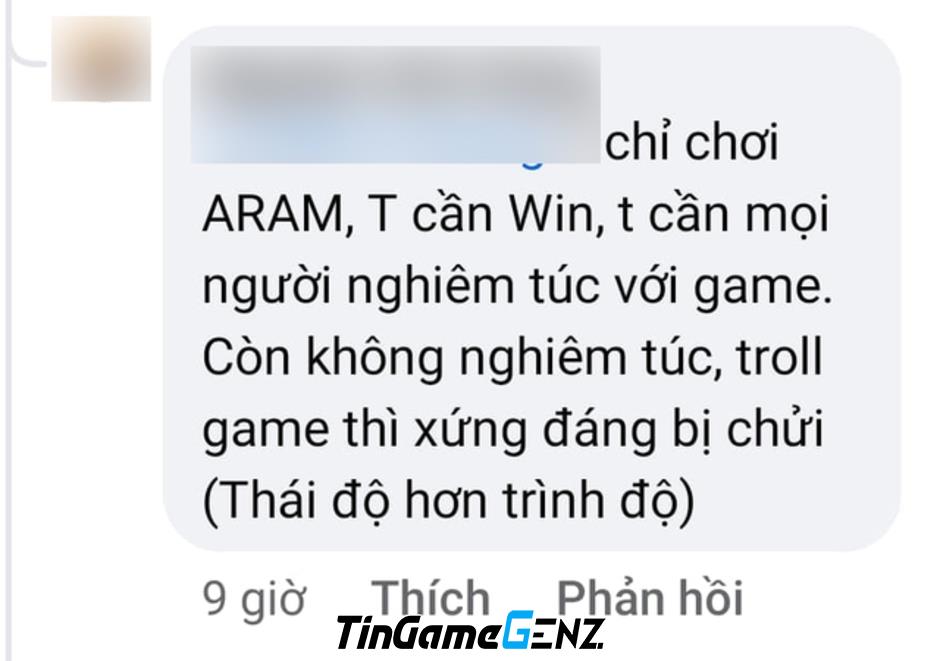 Tranh cãi trong cộng đồng LMHT: ARAM để try hard hay giải trí?