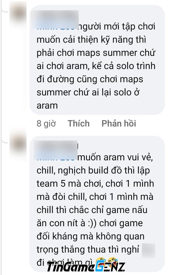 Tranh cãi trong cộng đồng LMHT: ARAM để try hard hay giải trí?