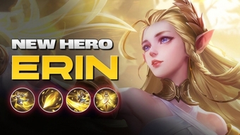 Tướng mới Erin trong Liên Quân Mobile gây ấn tượng mạnh cho game thủ