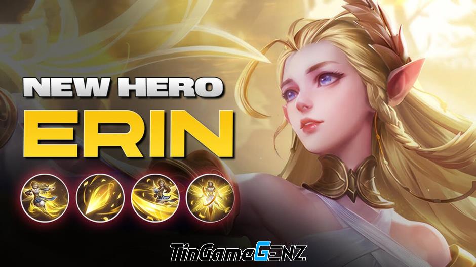 Tướng mới Erin trong Liên Quân Mobile gây ấn tượng mạnh cho game thủ