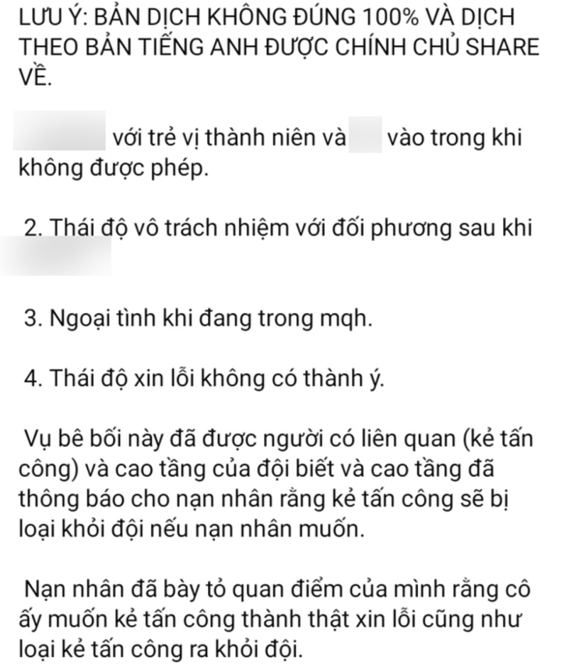 Tuyển thủ Esports bị tố gạ gẫm thiếu nữ vị thành niên, đội tuyển phản hồi khẩn cấp.