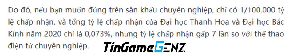 Tuyển thủ Esports gặp khó khăn khi tham gia LPL Thanh Hoa - Bắc Đại do yếu tố truyền thông