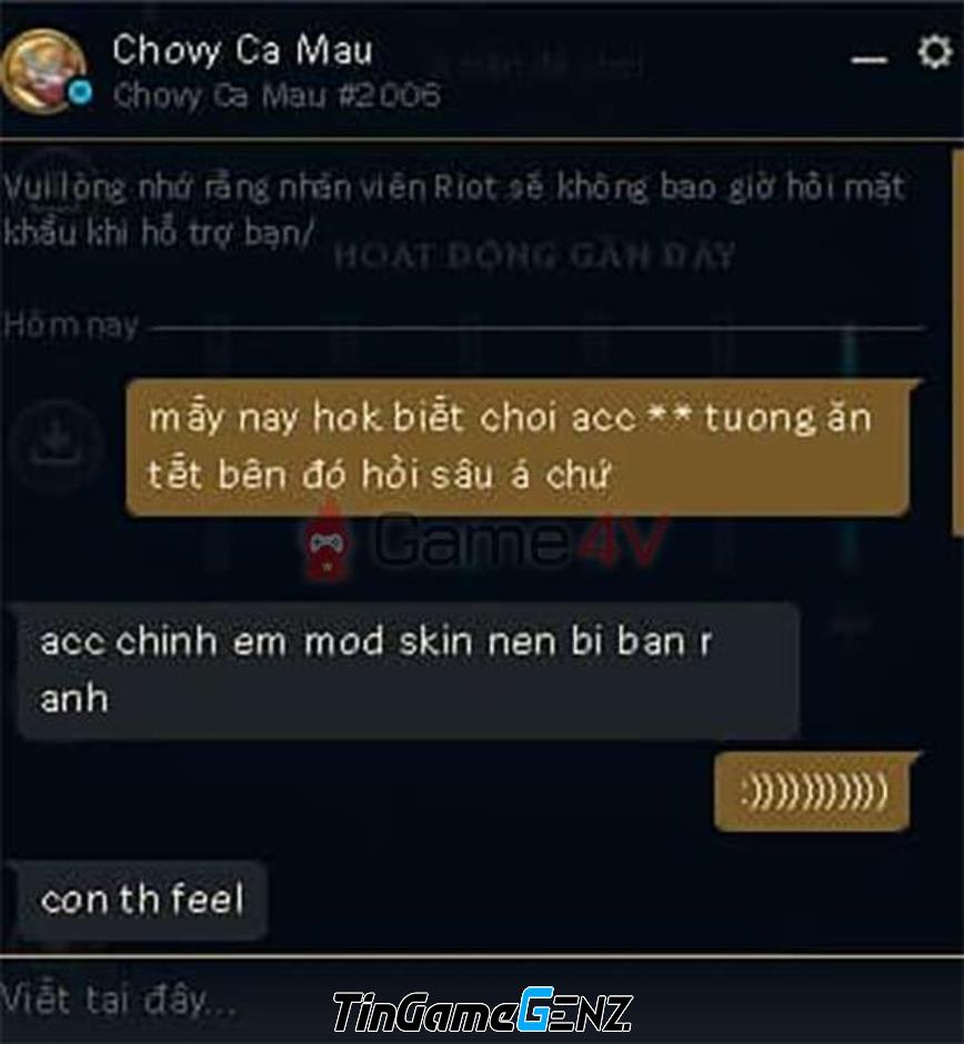 Tuyển thủ LMHT Việt Nam tại Hàn Quốc bị 'bay acc' vì sử dụng mod skin