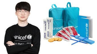 UNICEF Hàn Quốc mở bán "Gói quà Faker" thu hút sự ủng hộ từ fan đam mê