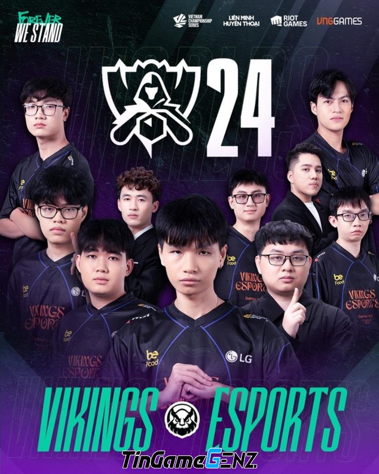 Vikings Esports hạ gục Team Whales, giành vé tham dự Chung Kết Thế Giới 2024.