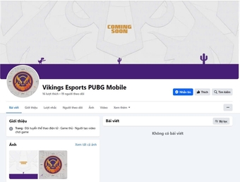 "Vikings Esports Ra Mắt Fanpage 