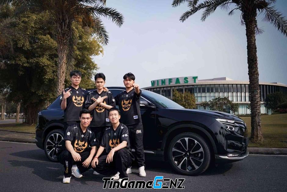 VinFast hợp tác với GAM Esports tại MSI 2024