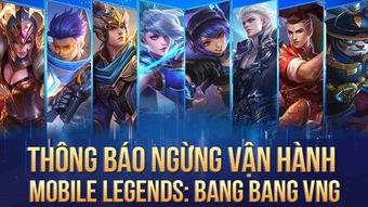 VNG chấm dứt hoạt động Mobile Legends: Bang Bang ở Việt Nam