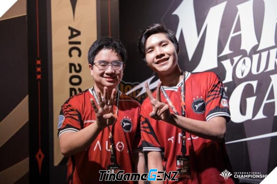 Xạ thủ Erez của Talon Esports chia sẻ niềm vui với chức vô địch FMVP tại AIC 2023.