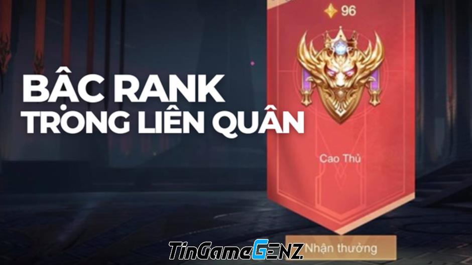 Xóa rank Thách Đấu Liên Quân Mobile: Loạt rank mới game thủ không thể bỏ qua