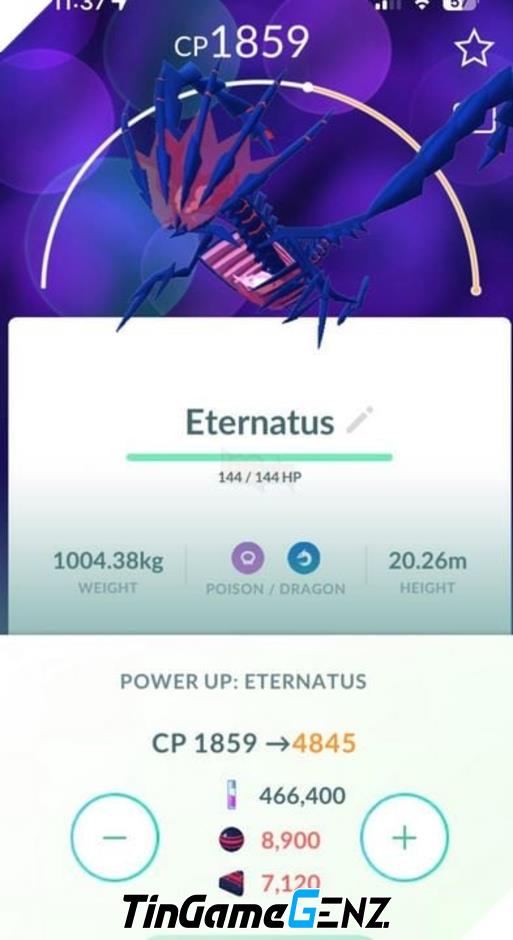 **Hướng Dẫn Chi Tiết Cách Tìm và Sở Hữu Eternatus Nhanh Chóng Trong Pokémon GO**