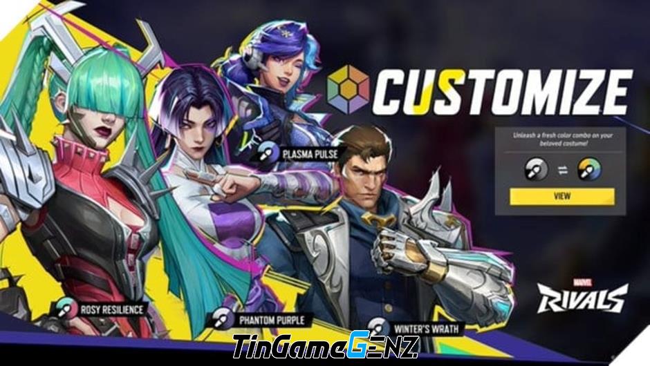 **Khám Phá Tính Năng Tùy Chỉnh Skin Mới Trong Marvel Rivals: Nâng Tầm Trải Nghiệm Game Thủ**