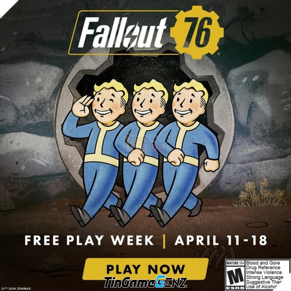 Bethesda ra mắt series TV Fallout, miễn phí Fallout 76 trong 1 tuần