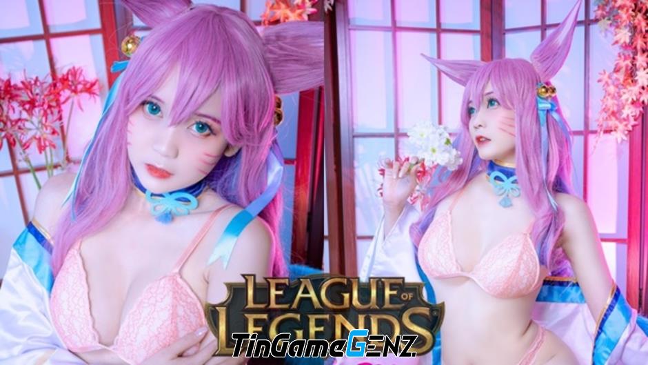 Bộ ảnh cosplay Ahri cực 