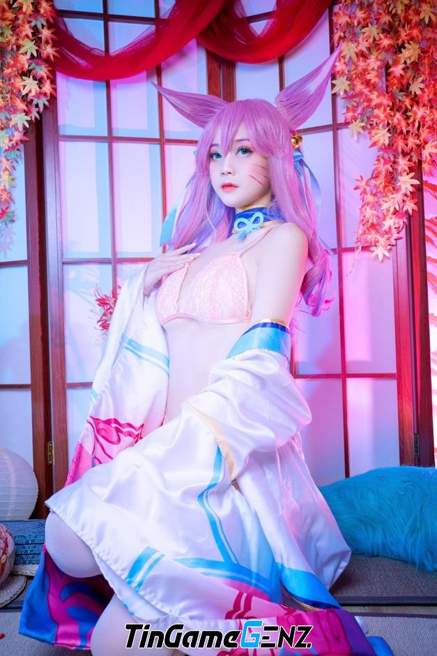 Bộ ảnh cosplay Ahri cực 