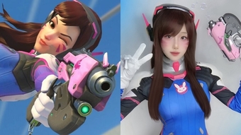 Bộ ảnh cosplay D.Va đẹp mắt của coser Noy