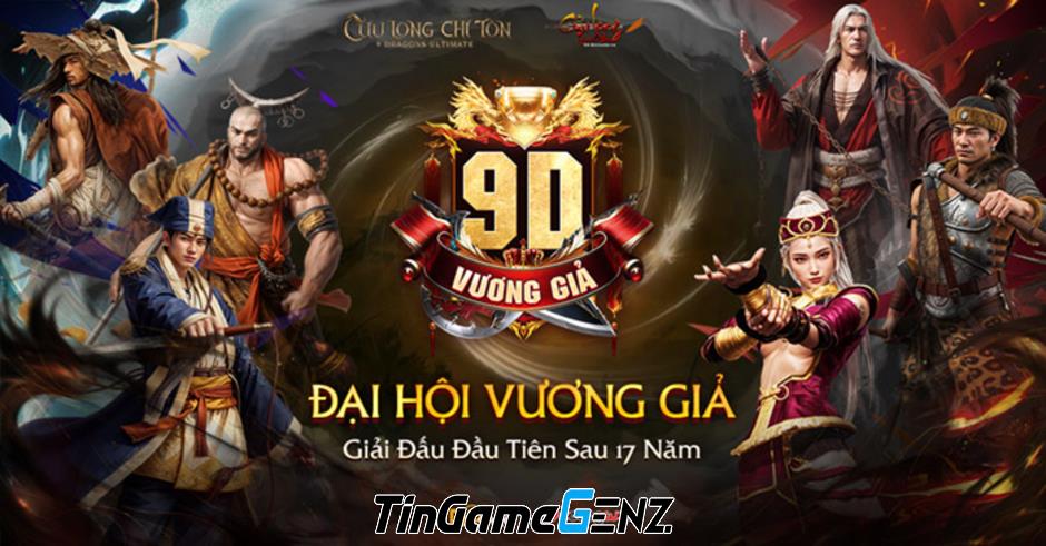 Cộng đồng Streamer hào hứng chuẩn bị đại chiến giành ngôi vương Cửu Long Chí Tôn.