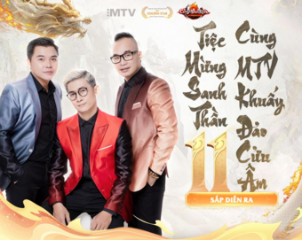 "Cửu Âm Chân Kinh 11 Tuổi: Lễ Hội Rộn Ràng với Săn Lệnh Bài Vàng và MTV Band 