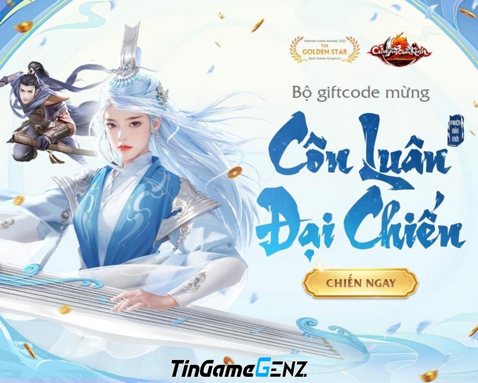 Cửu Âm Chân Kinh: Ra mắt phiên bản Côn Luân Đại Chiến, nhận GIFTCODE lớn