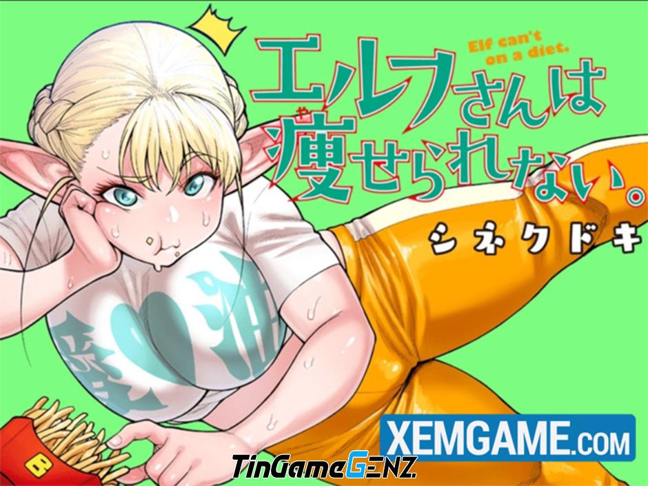 Elf-san wa Yaserarenai - manga về việc cô nàng Elf giảm cân sẽ được chuyển thể thành anime