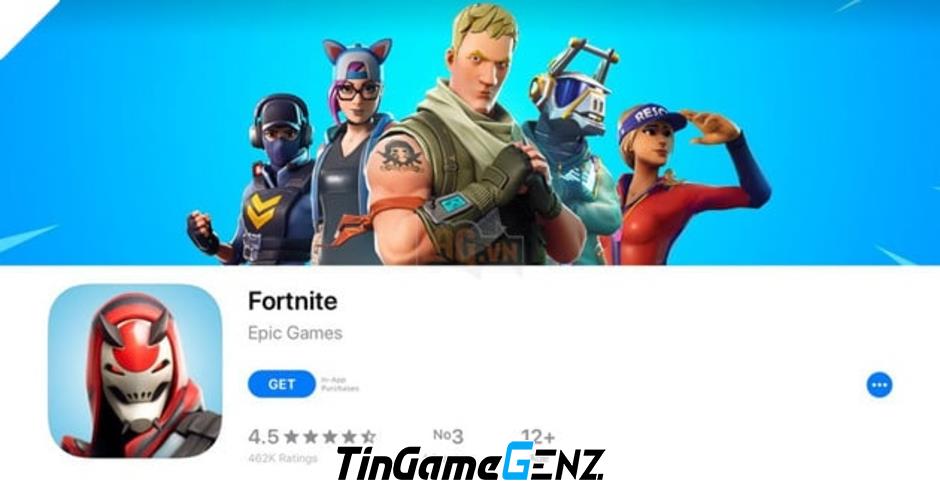 Epic Games đạt thỏa thuận với Apple, Fortnite trở lại App Store tại EU