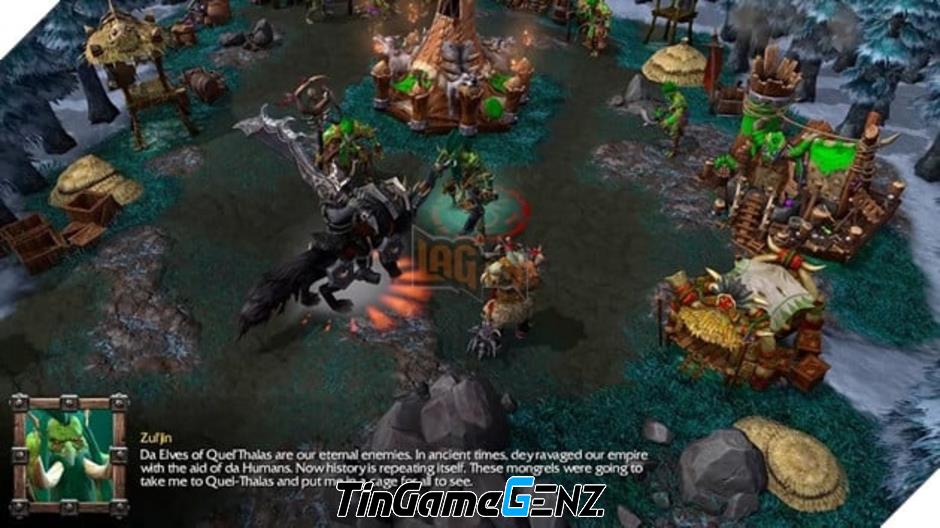 Fan Warcraft tái tạo chiến dịch Warcraft 2 trong phiên bản Reforged