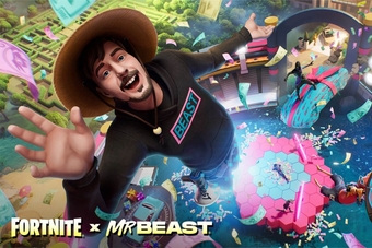 MrBeast tham gia LEGO Fortnite trong trang phục tự thiết kế