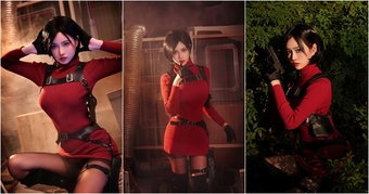 Ngắm bộ ảnh cosplay Ada Wong trong Resident Evil của Nnian