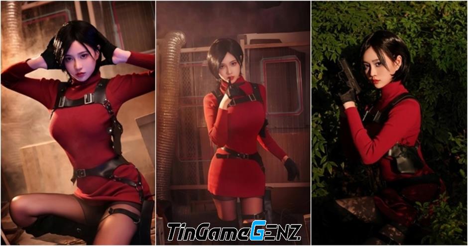 Ngắm bộ ảnh cosplay Ada Wong trong Resident Evil của Nnian